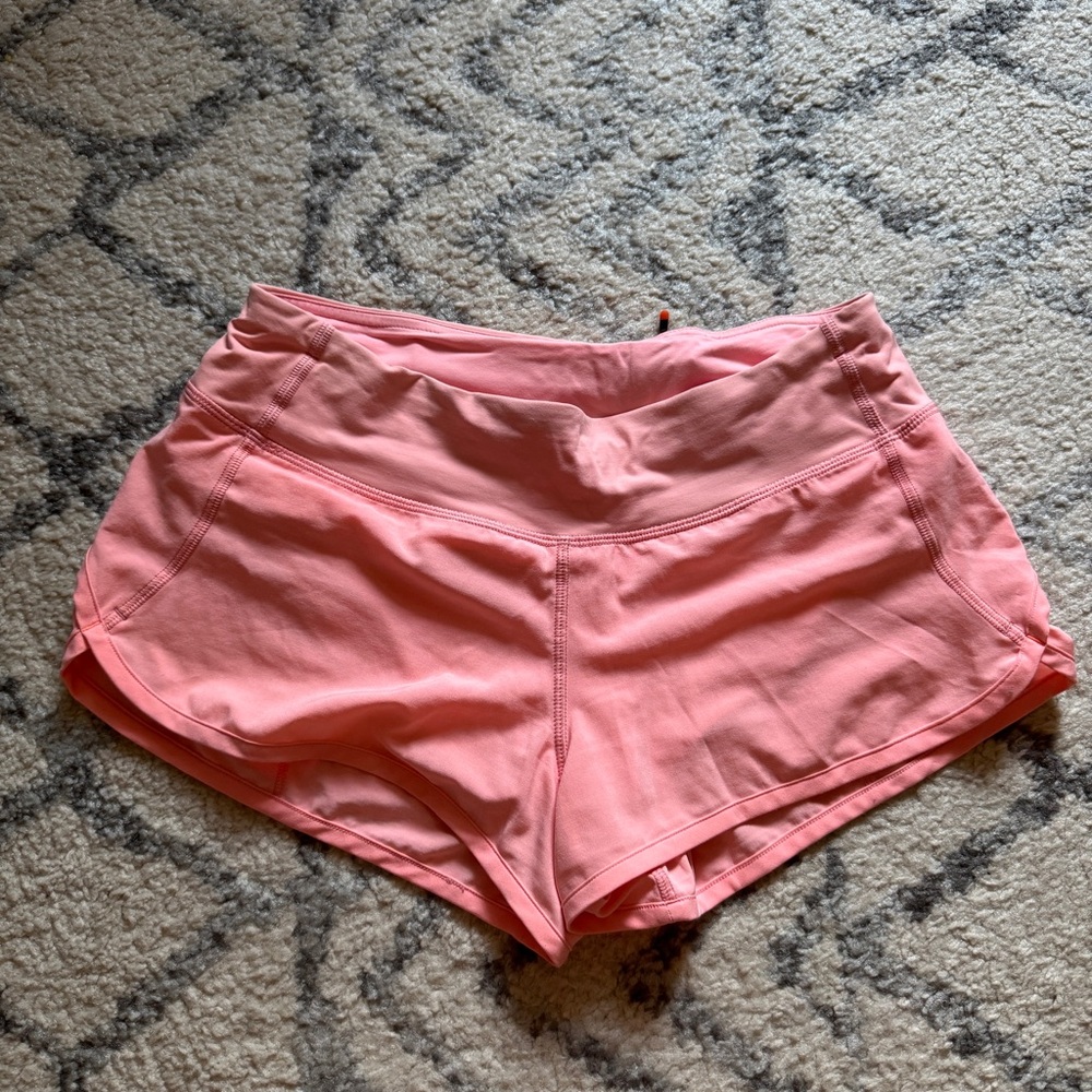 Lululemon Pink Athletic Shorts